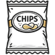 Snack vending machine icon